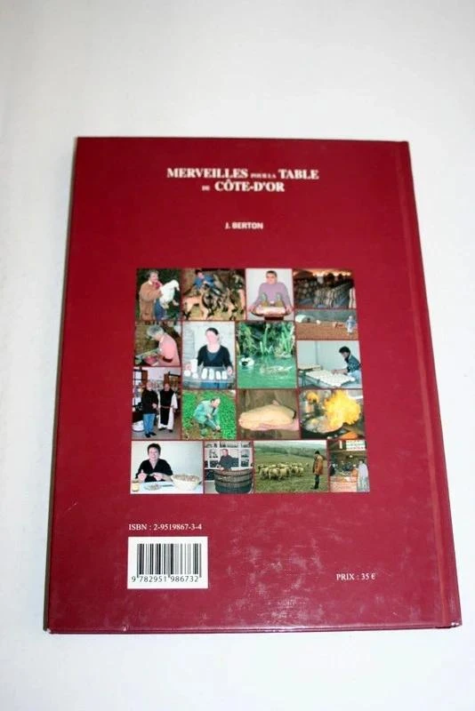 Livro de receitas "Maravilhas para a mesa de Côte-d'or" de J.Berton – photo 2